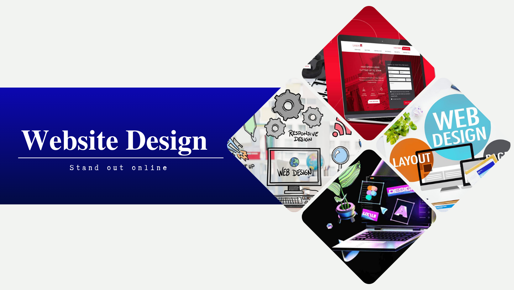 website cover, home page banner, web design cover