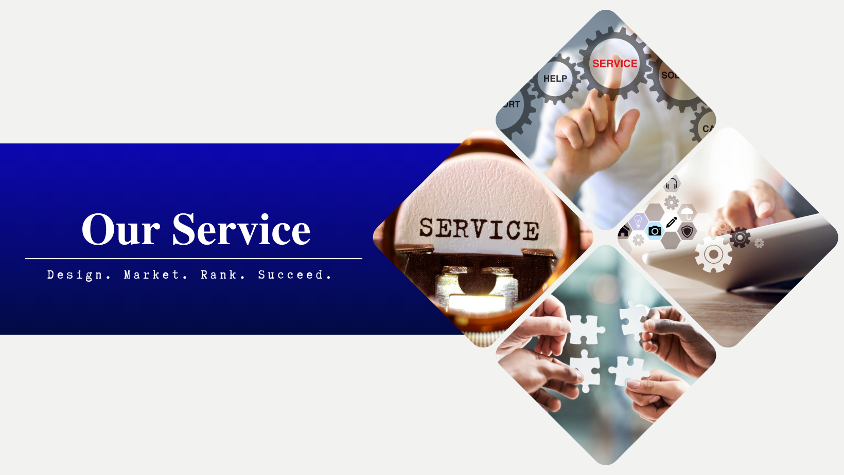 our services, digital marketing services, SEO, social media, content, website design
